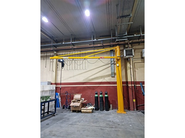 grua giratoria de columna